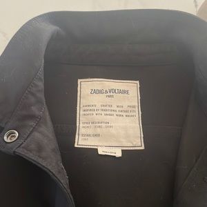Like new zasiegu&voltaire jacket/shirt